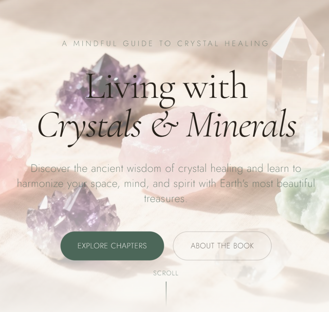 Living with Crystals & Minerals
