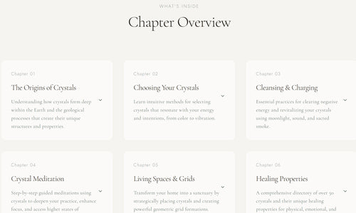 Living with Crystals & Minerals