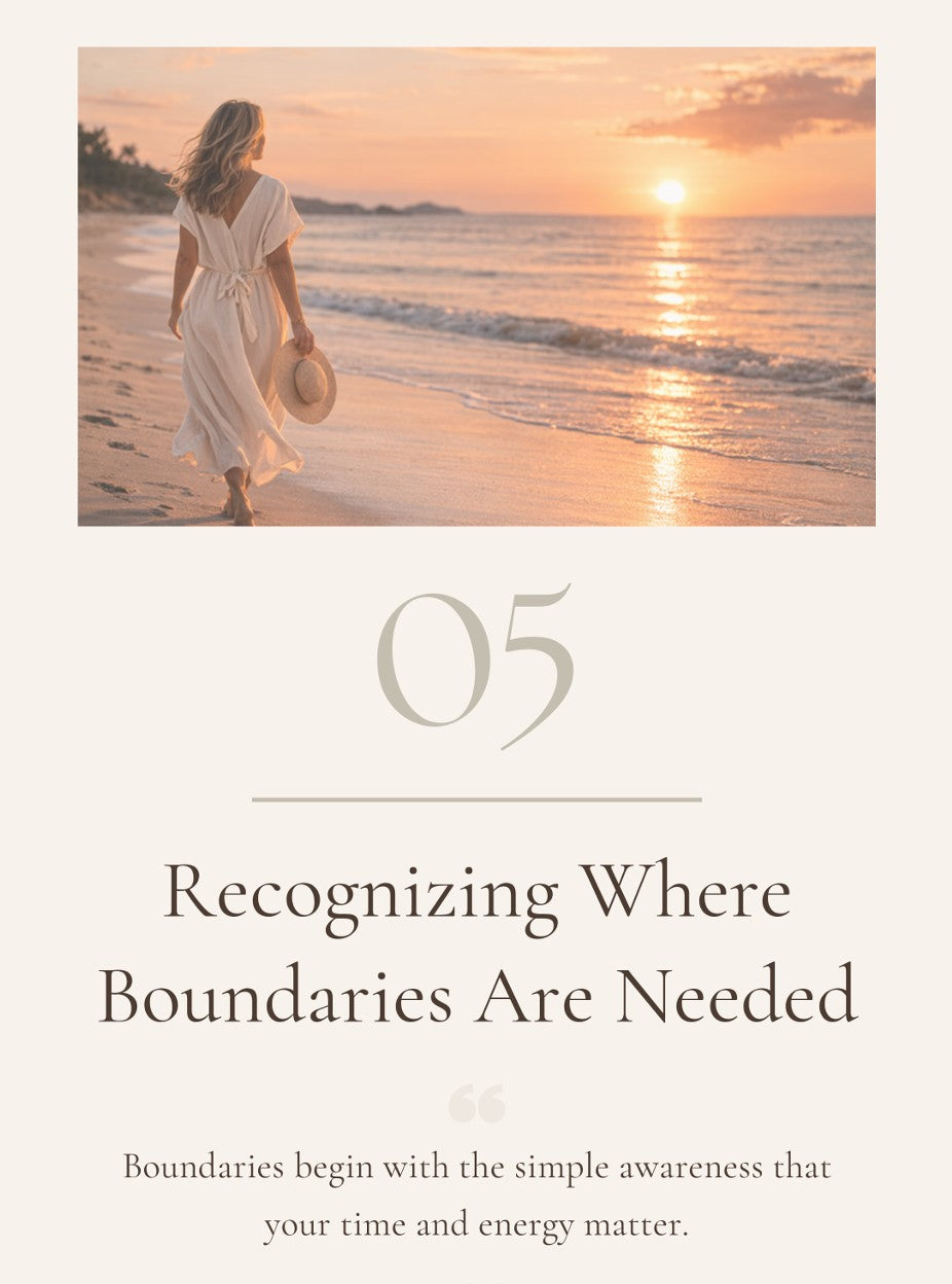 Midlife Boundaries – A 4-Week Guide to Protecting Your Time, Energy and Wellbeing